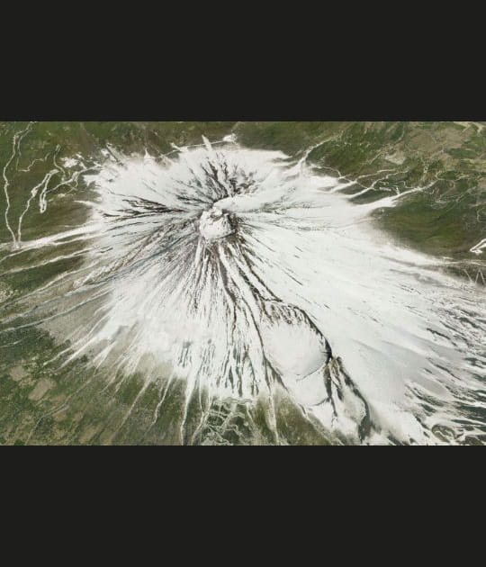 Le mont Fuji, au Japon