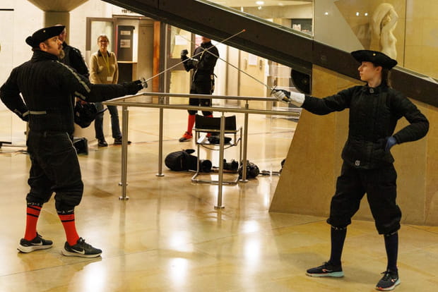 En garde au Musée Condé du Château de Chantilly !