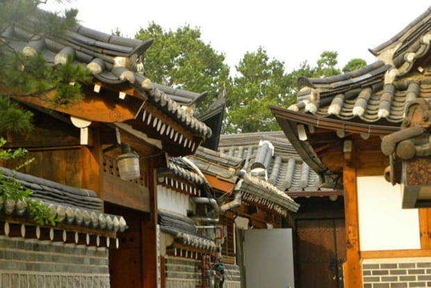 Dans les rues de Séoul