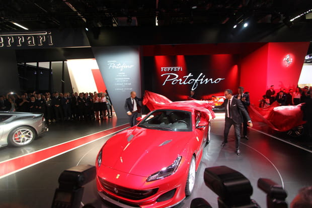 La Portofino, star de la présentation Ferrari