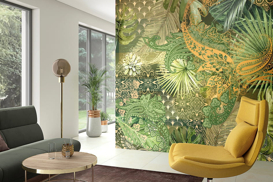 Une inspiration exotique stylis&eacute;e