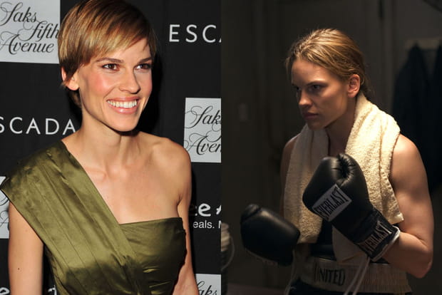 Hillary Swank : 9 kilos de muscle supplémentaire pour Million Dollar Baby