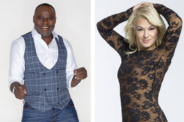 Basile Boli et Katrina Patchett