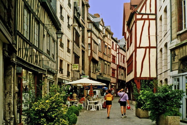 La vieille ville de Rouen