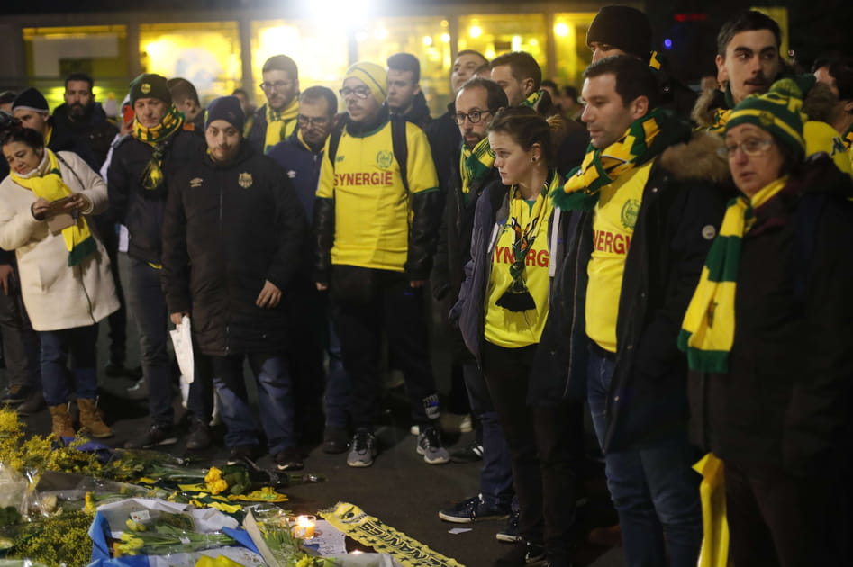 Un espace de recueillement pour les supporters