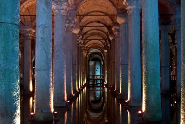 Dans le palais englouti d'Istanbul