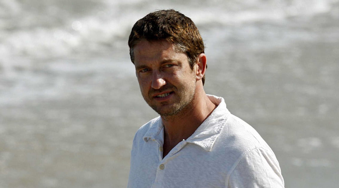 Gerard Butler sauva un gar&ccedil;on de la noyade