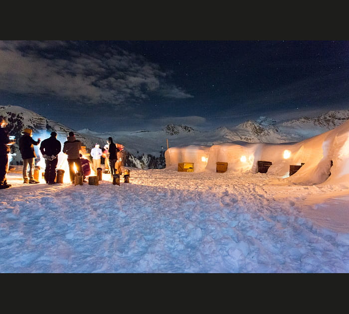 Dormir dans un igloo