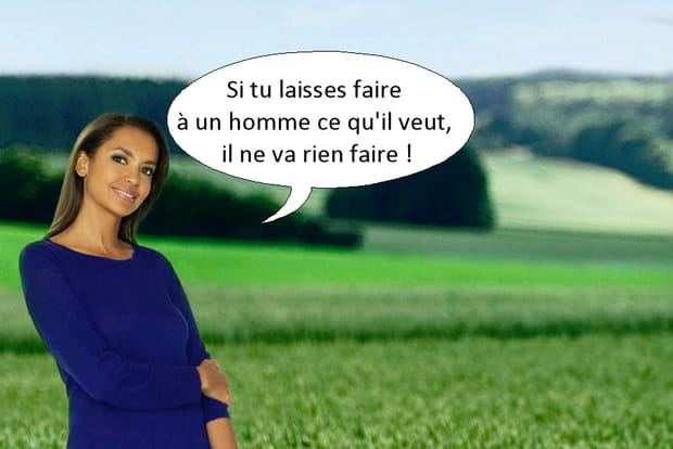 Karine Le Marchand et les hommes