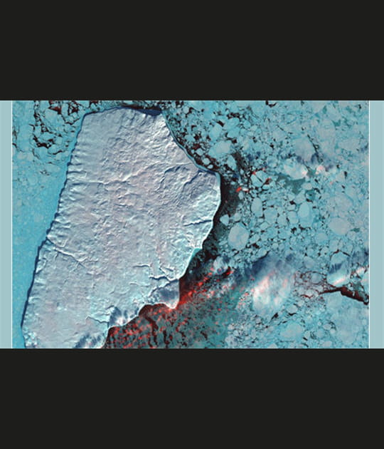 Icebergs en mosa&iuml;que