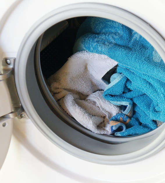 Ne laissez pas le linge dans la machine