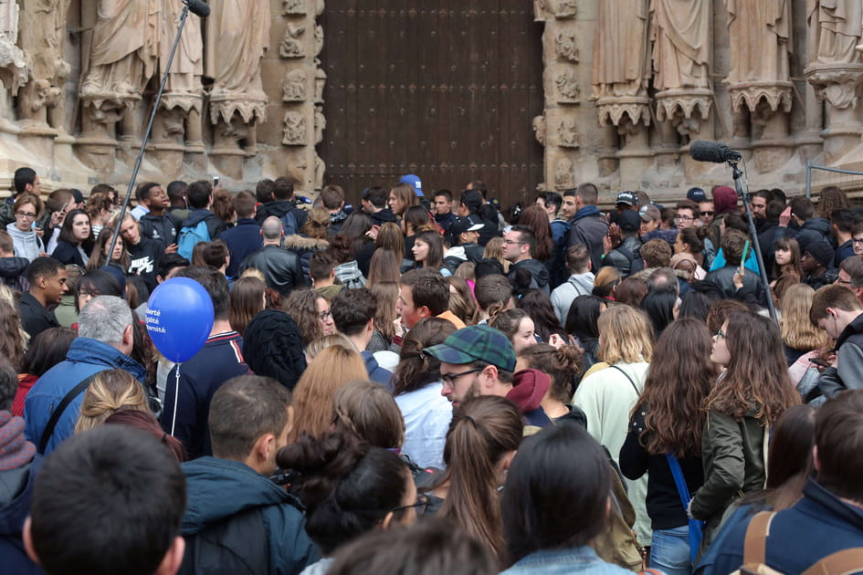 Le si&egrave;ge de Reims