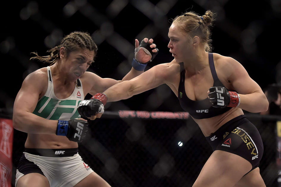 Bethe Correia et Ronda Rousey