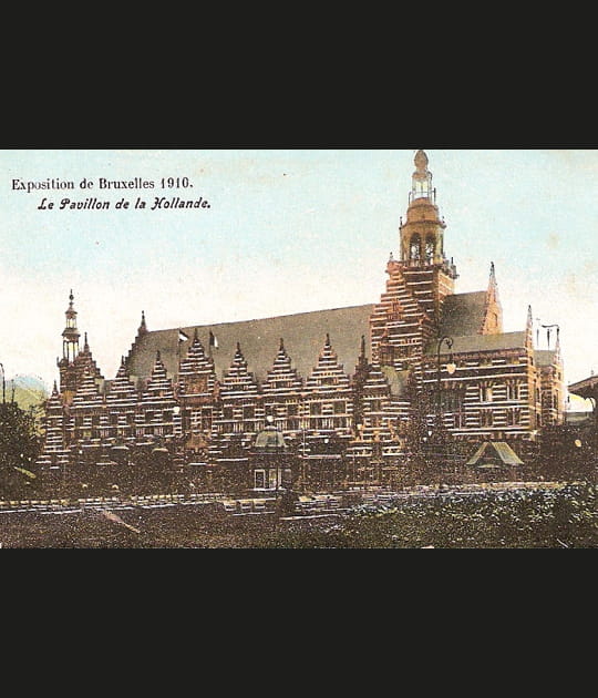 Pavillon de la Hollande, Exposition&nbsp;universelle&nbsp;de&nbsp;Bruxelles&nbsp;de&nbsp;1910