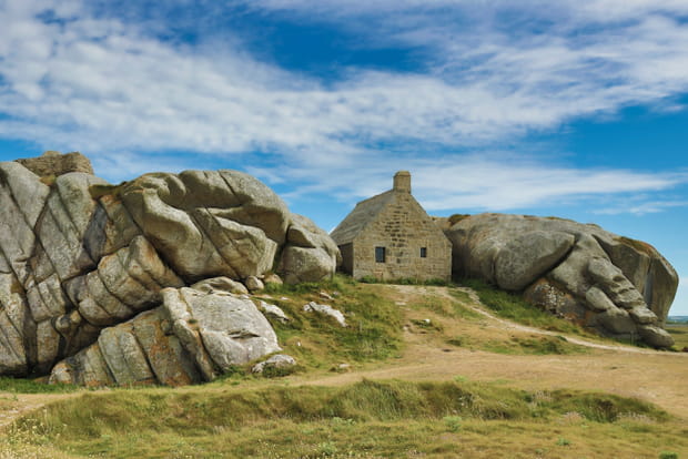 Le hameau de Meneham près de Brest