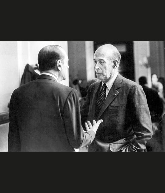 La rivalit&eacute; Chirac-Giscard