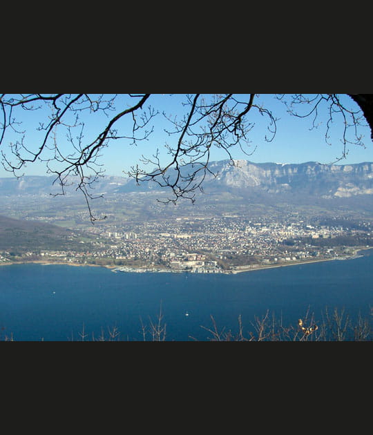Vue panoramique d'Aix-les-Bains