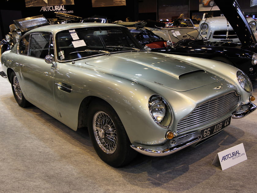 L'Aston Martin DB6 de Richard Anthony