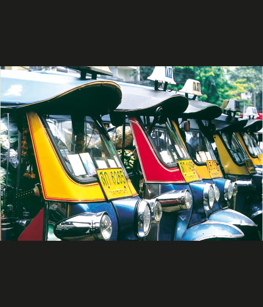 Des tuk-tuk &agrave; l'assaut de la ville
