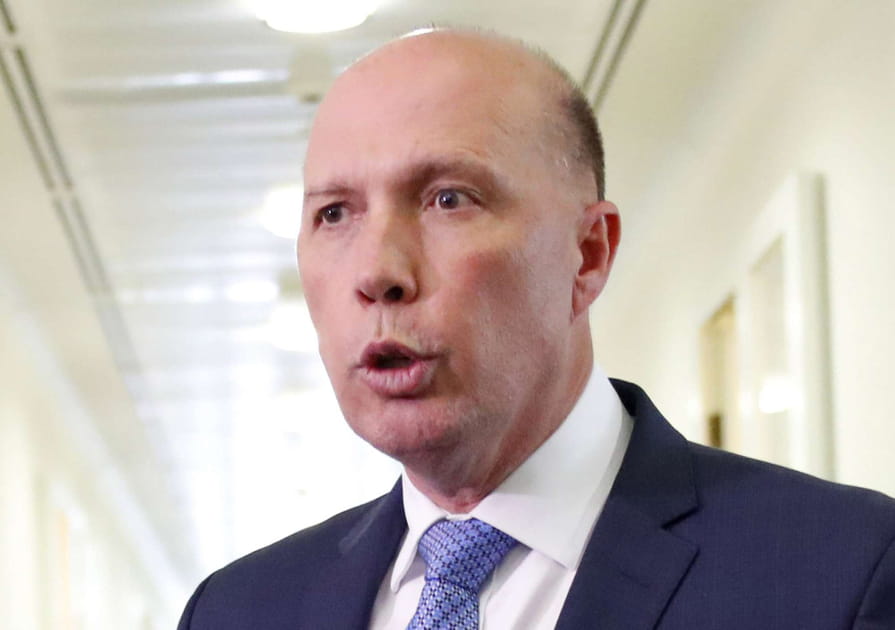 Le ministre australien de l'Int&eacute;rieur Peter Dutton