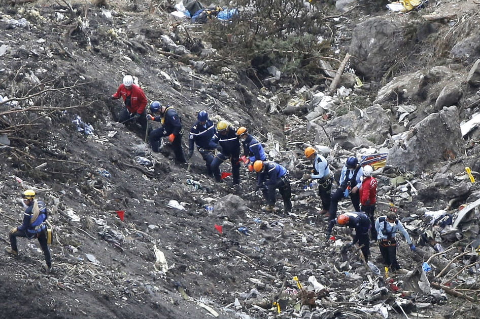 24 mars 2015 : crash d'un A320 de la Germanwings