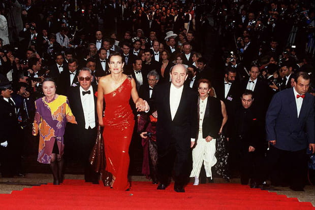 Michel Blanc en 1994 à Cannes avec Carole Bouquet