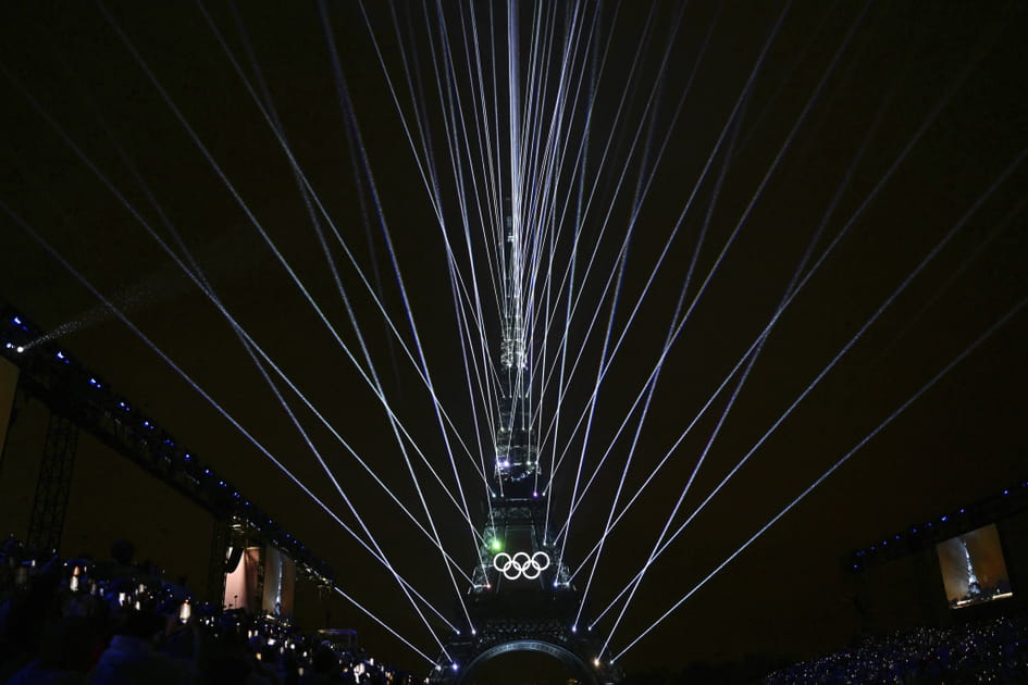 Le show sur la Tour Eiffel