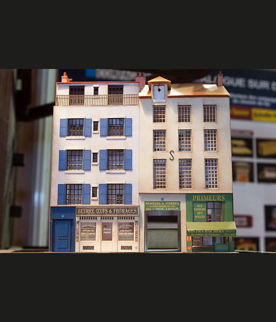 Des maisons en carton