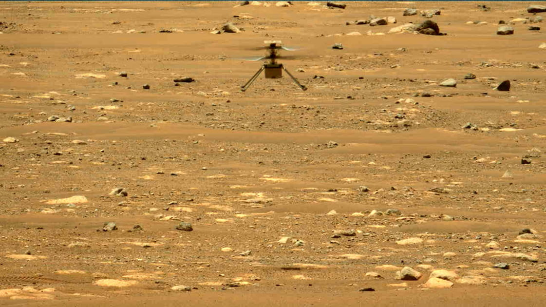 H&eacute;lico sur Mars