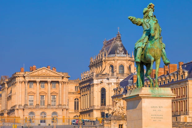 Statue équestre de Louis XIV