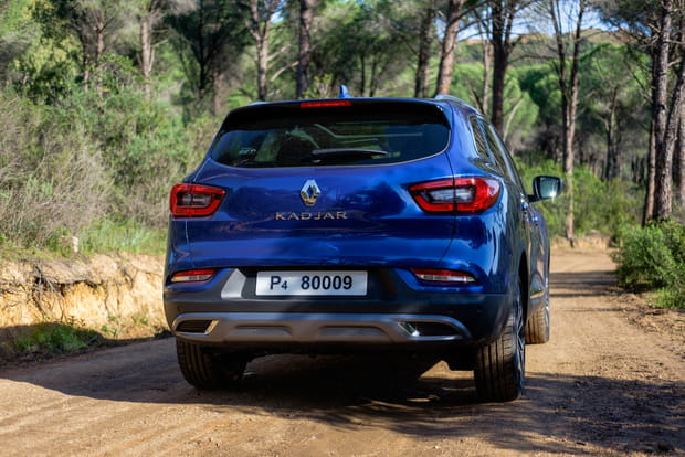 Peu de changements à l'arrière du Kadjar