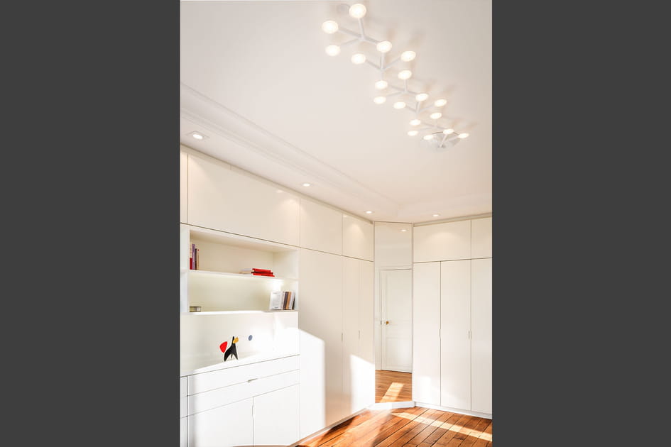 Le dressing de la chambre parentale
