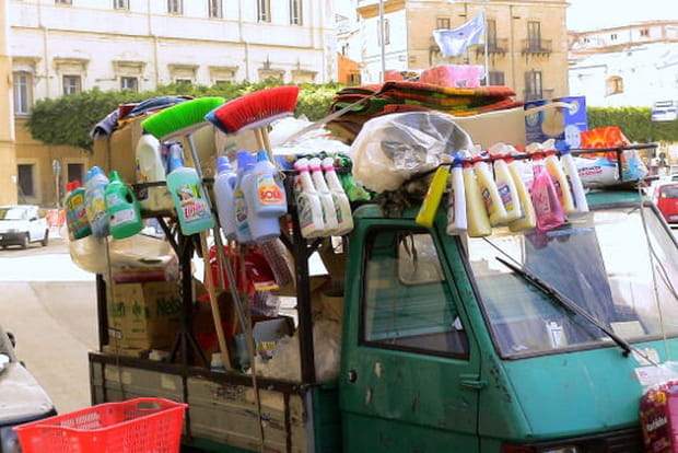 Voiture de Monsieur Propre