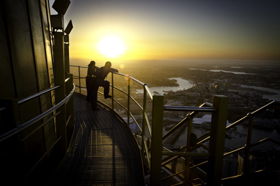 Le Skywalk du Sydney Tower Eye