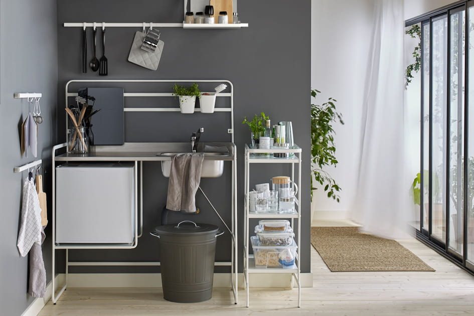 Une kitchenette