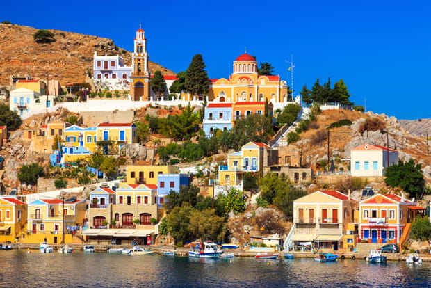 Symi, l'île aux couleurs pastel