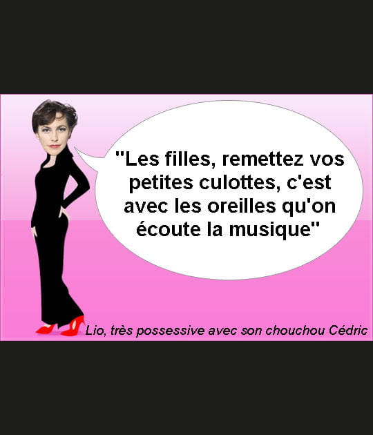 Lio consciente du succ&egrave;s de C&eacute;dric avec les femmes