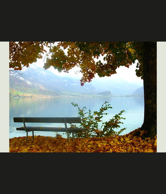 Une ouverture sur le lac de Brienz