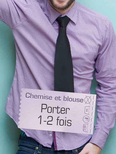 La chemise&nbsp;: 1-2&nbsp;fois