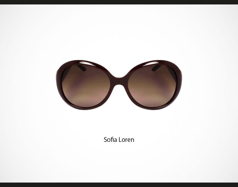 Les lunettes de Sophia Loren