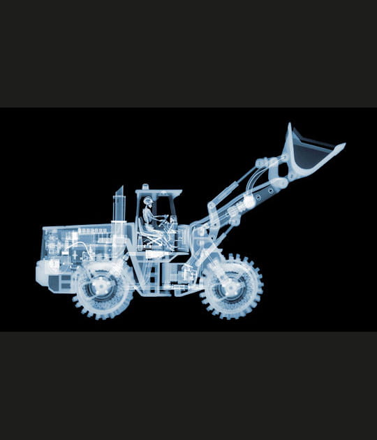 Bulldozer en action