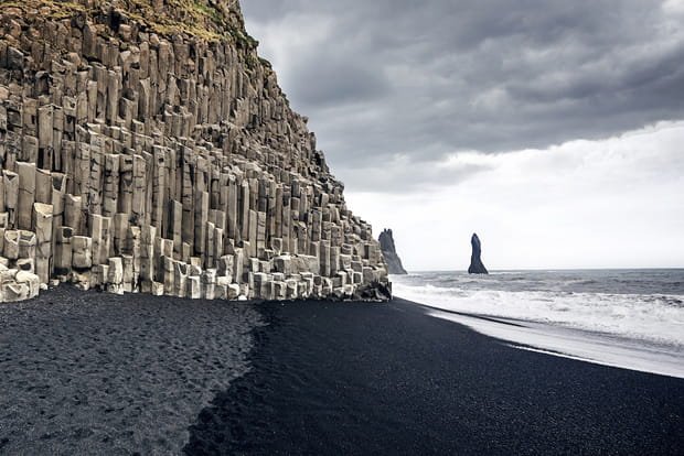 La plage de Reynisfjara en Islande
