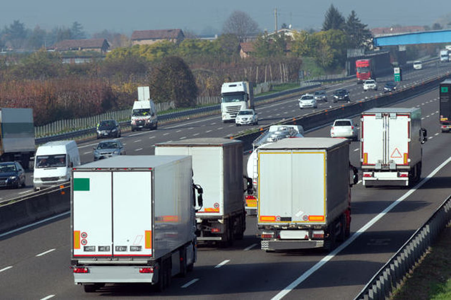 Grève des routiers 2015 : bouchons, embouteillages... Le point ce lundi 16 mars