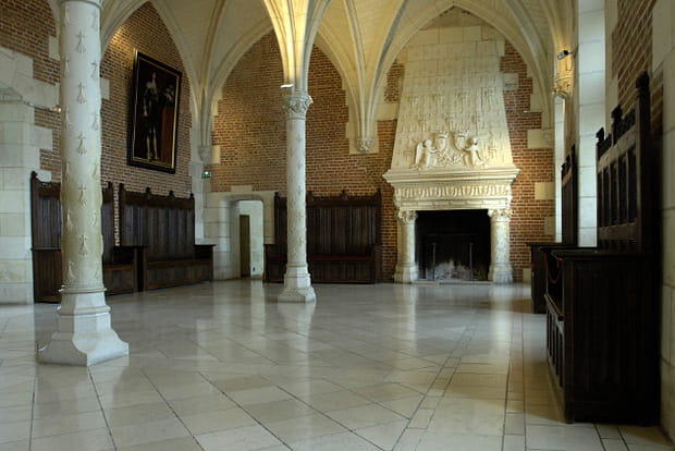 Le château d'Amboise, salle du conseil