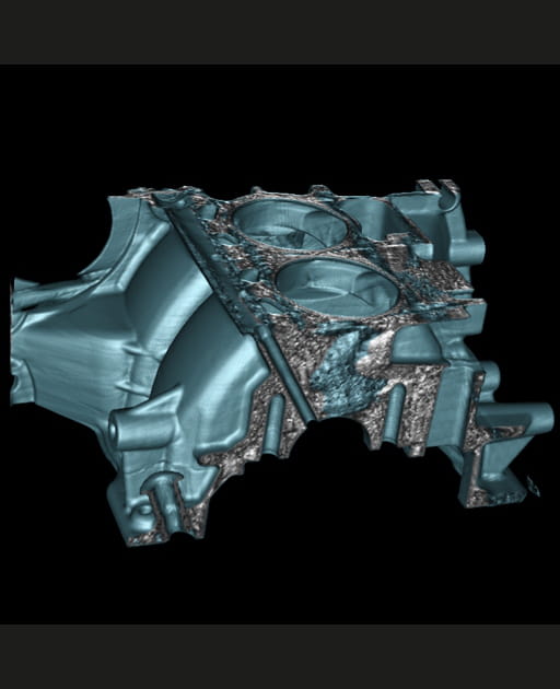 Image en 3D d'une culasse