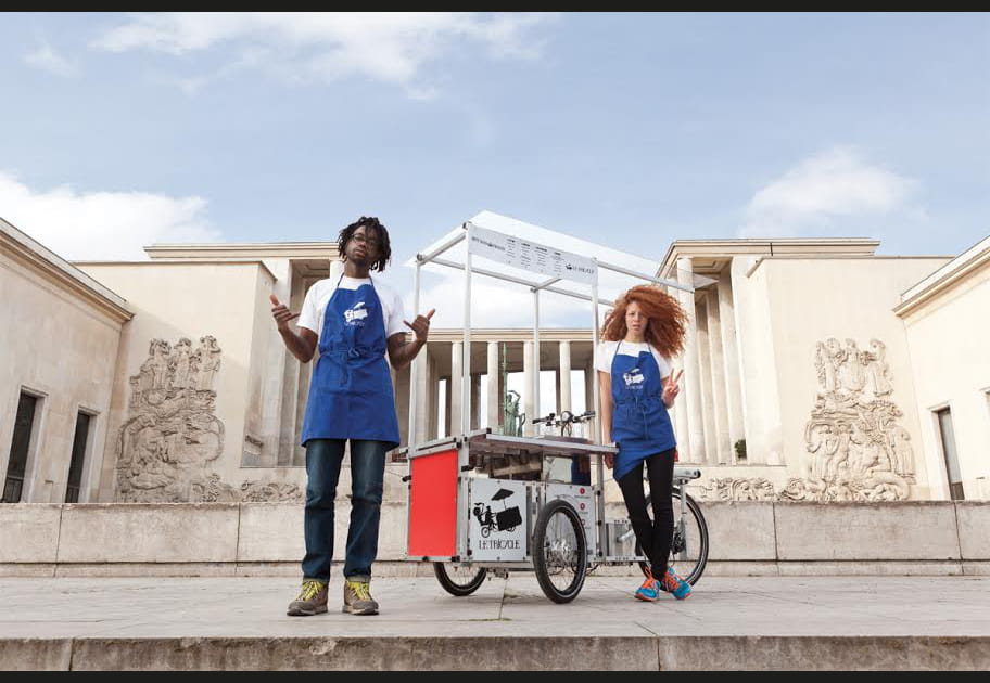 Le Tricycle et ses hot-dogs v&eacute;g&eacute;tariens sur Paris