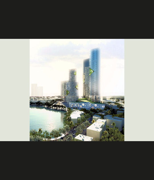 Des appartements au bord de l'eau