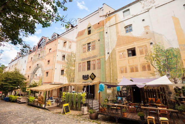 Le quartier de Skadarlija