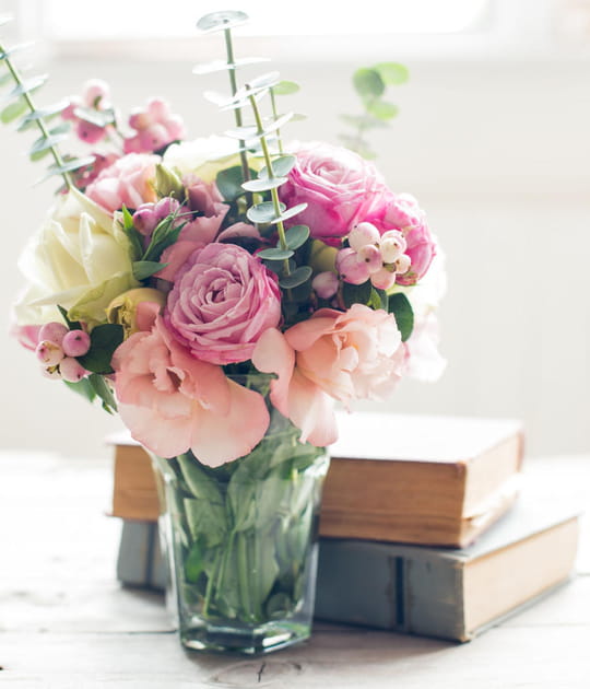D&eacute;corer avec un bouquet de fleurs odorantes