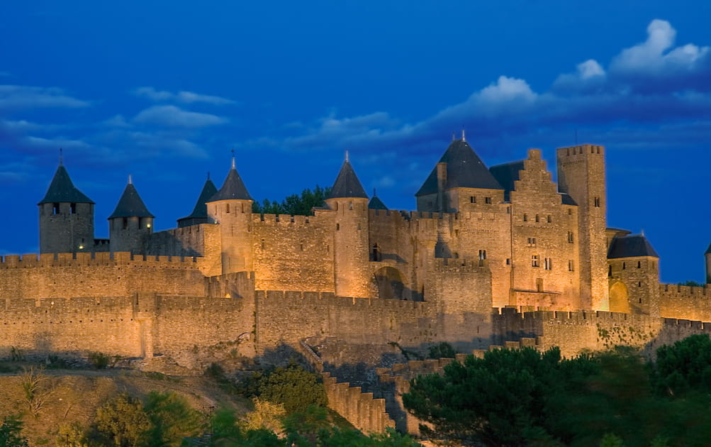 Carcassonne, ville d'art et d'histoire dans l'Aude